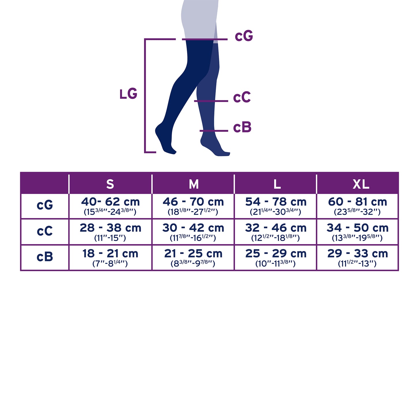 JOBST forMen Compression Socks 20-30 mmHg Thigh High Closed Toe