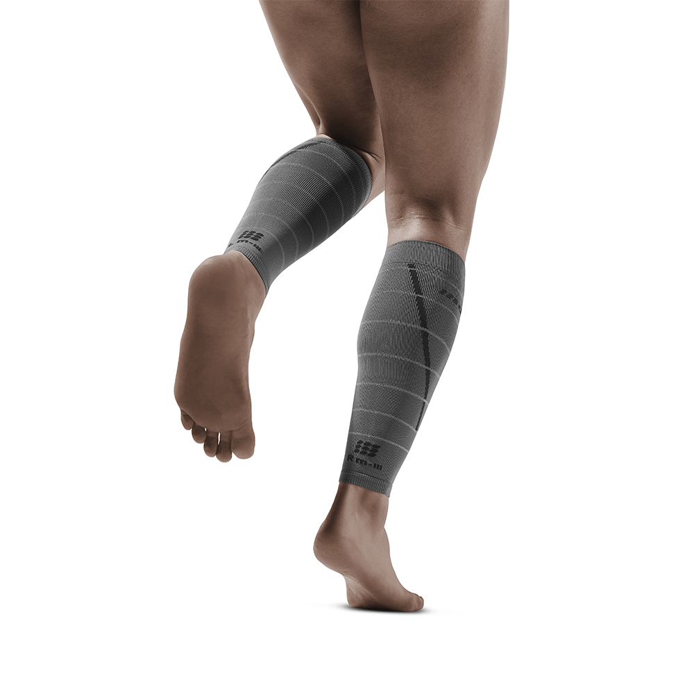 Reflective Compression Calf Sleeves, Men