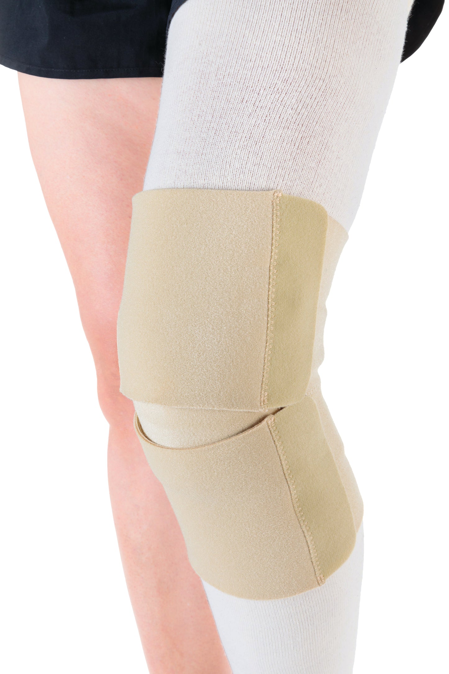 JOBST FarrowWrap Strong Compression Wraps 30-40 mmHg Thighpiece/Kneepiece Combo Tan