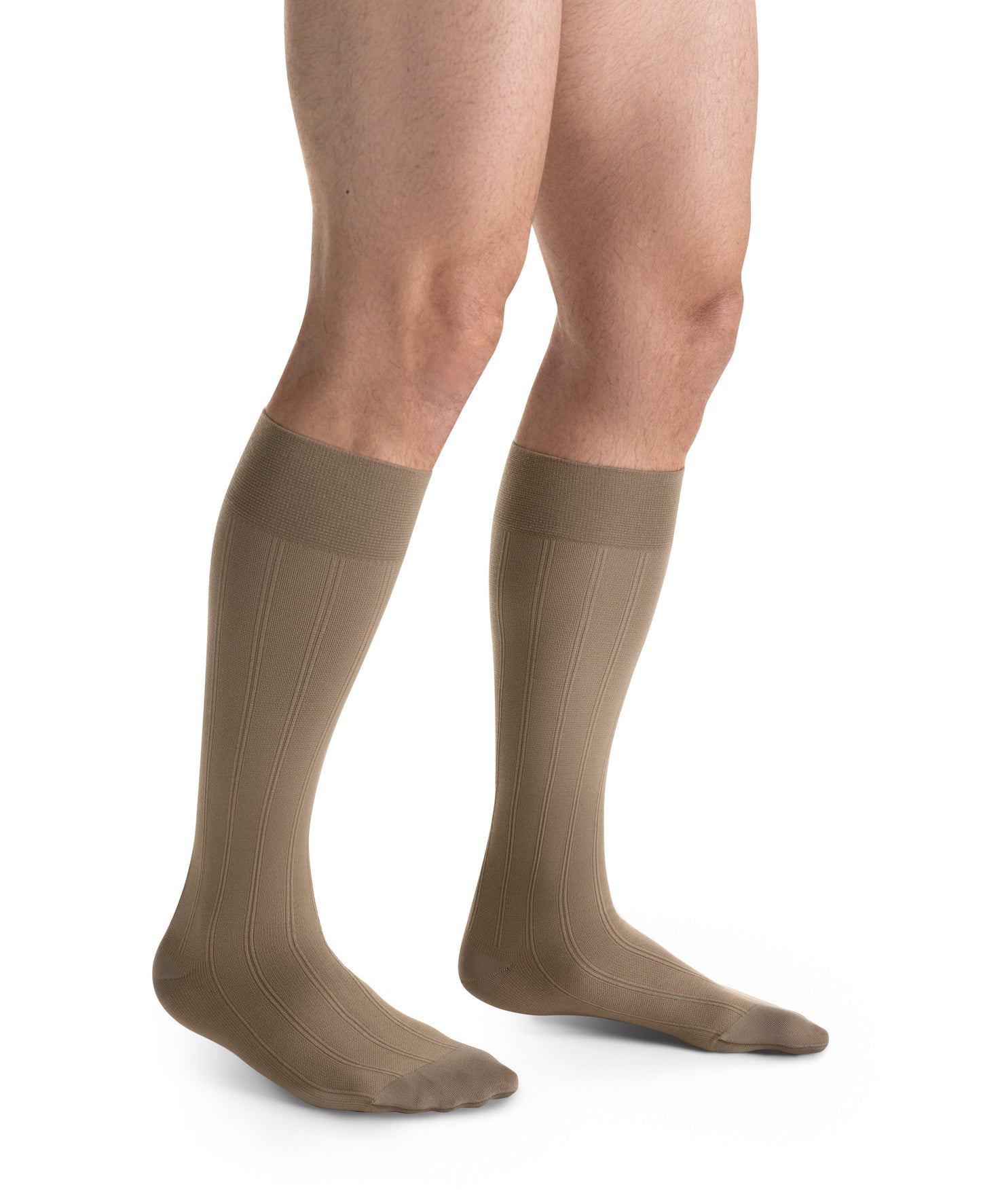 JOBST forMen Casual Compression Socks 15-20 mmHg Knee High Closed Toe