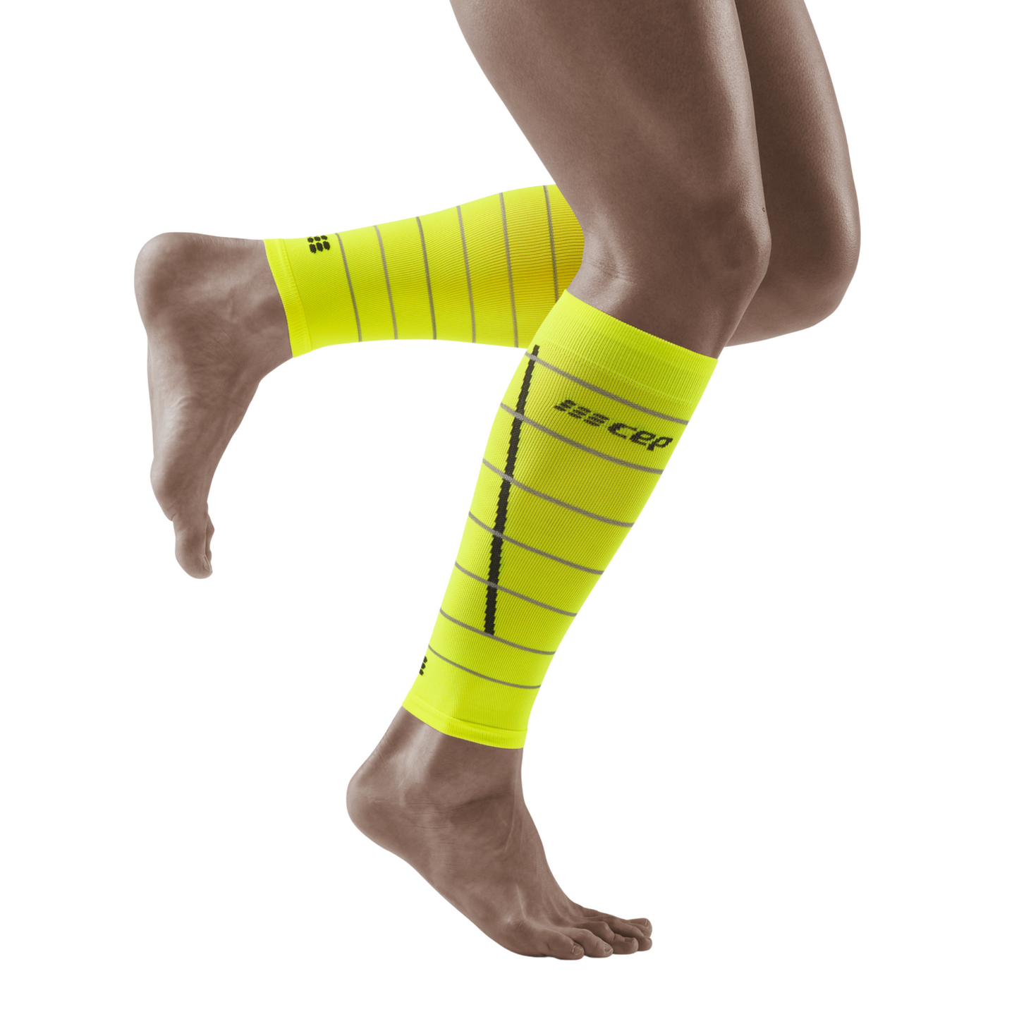 Reflective Compression Calf Sleeves, Men