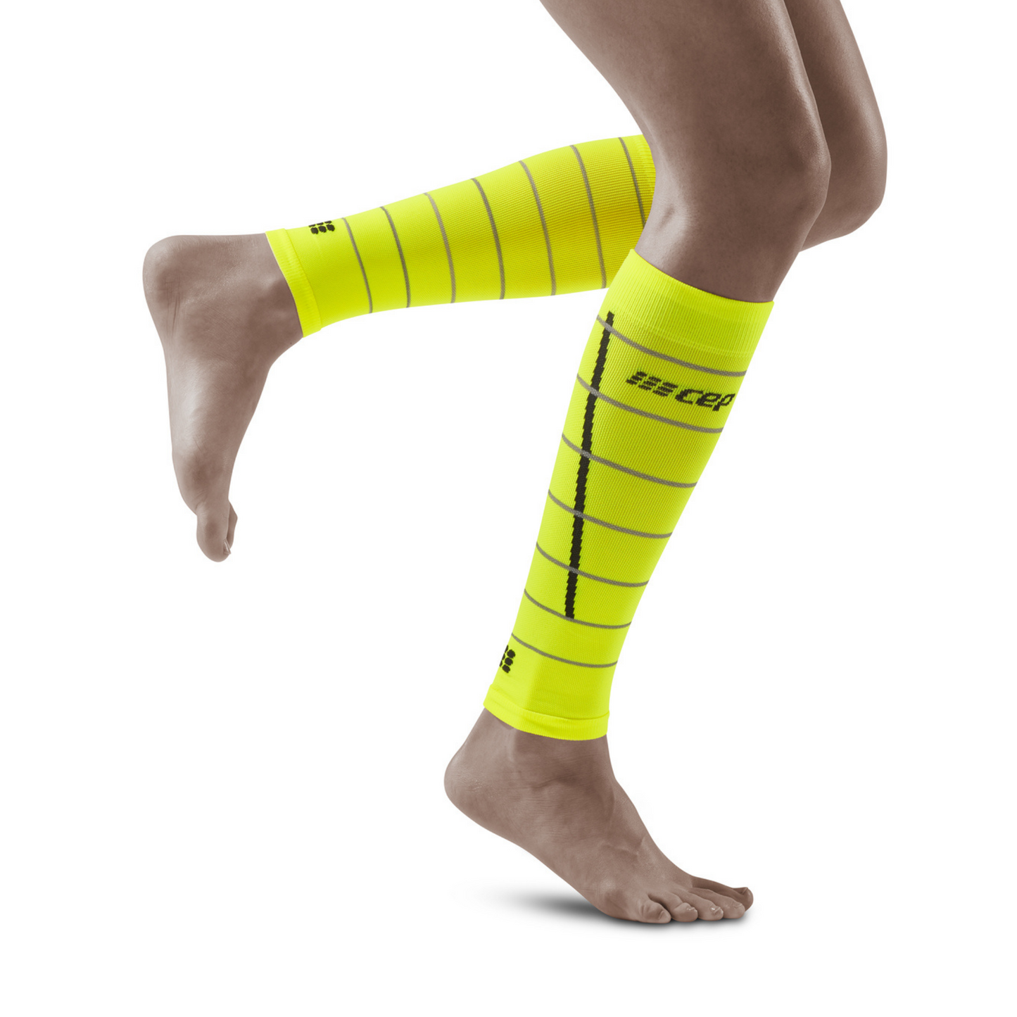Reflective Compression Calf Sleeves, Women