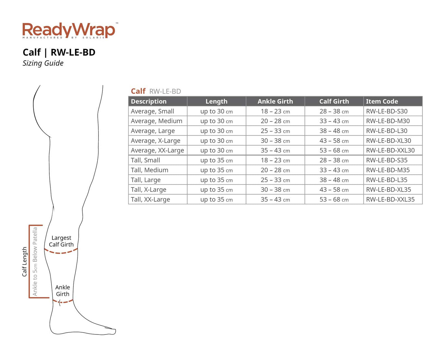 ReadyWrap Calf