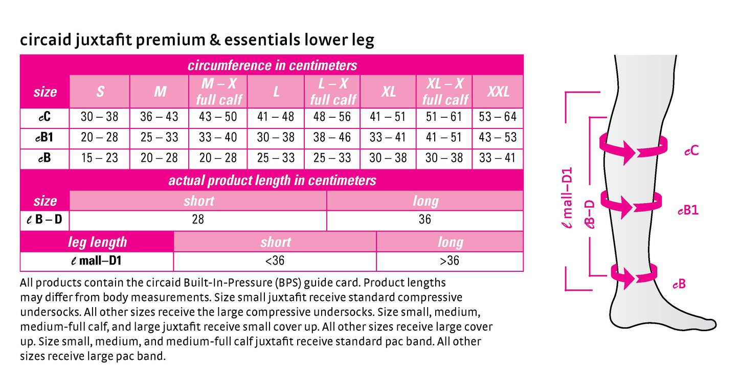 circaid juxtafit essentials lower leg long