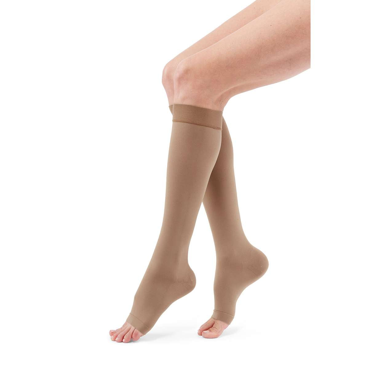 duomed advantage 20-30 mmHg calf open toe petite