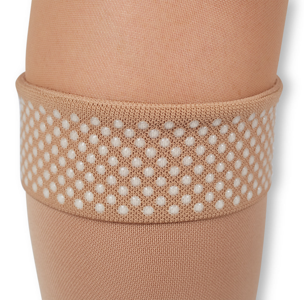 mediven comfort 30-40 mmHg calf extra wide beaded topband open toe