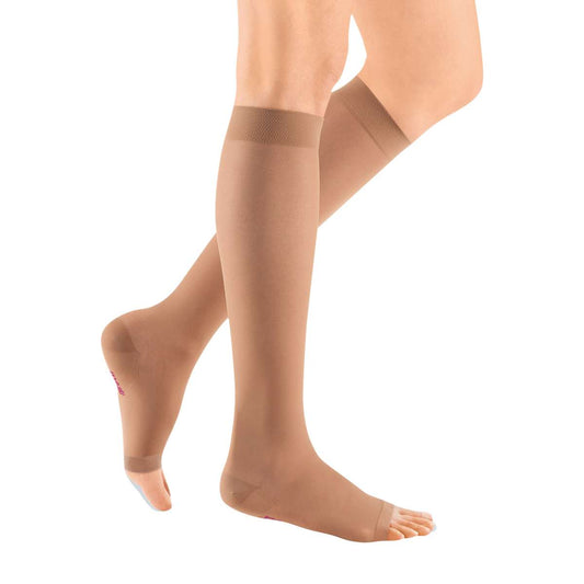 mediven sheer & soft 30-40 mmHg calf open toe standard
