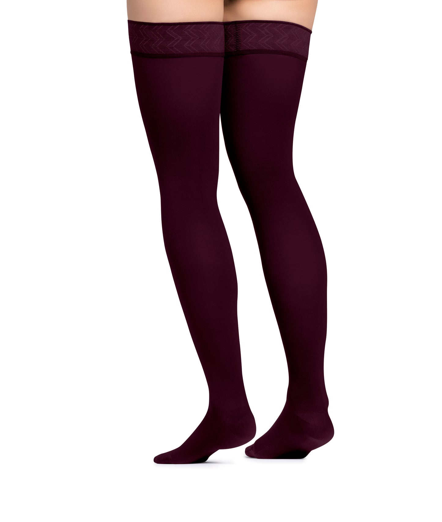JOBST Maternity Opaque Compression Stockings 20-30 mmHg Thigh High Closed Toe