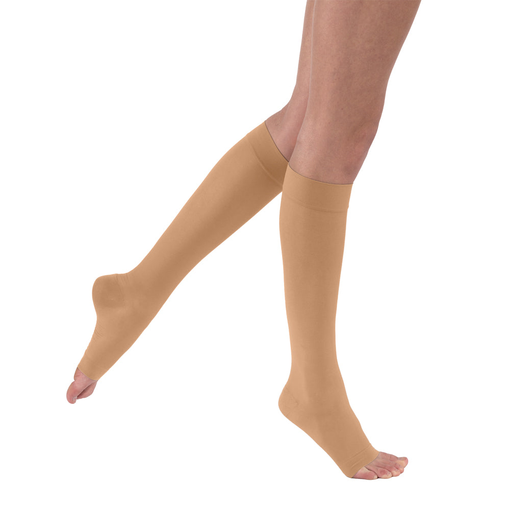 JOBST UltraSheer Compression Stockings 30-40 mmHg Knee High Open Toe