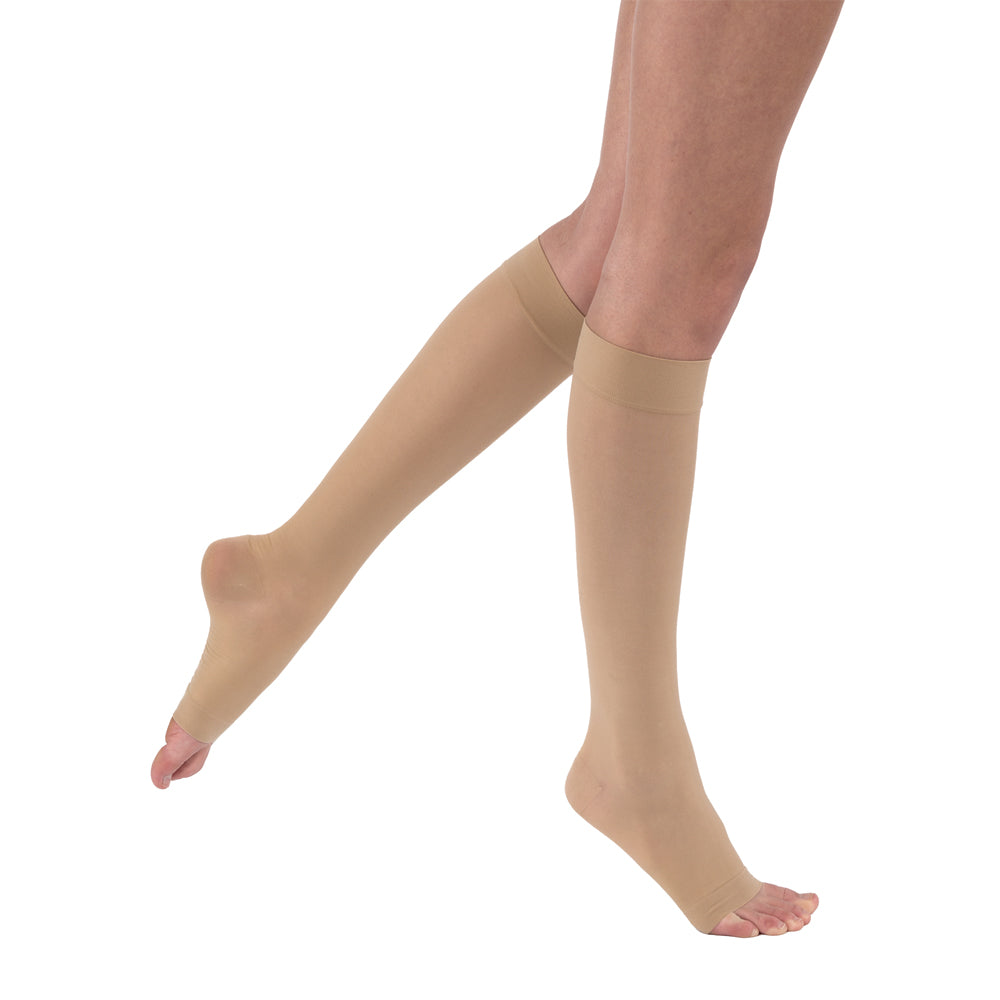 JOBST UltraSheer Compression Stockings 15-20 mmHg Knee High Open Toe