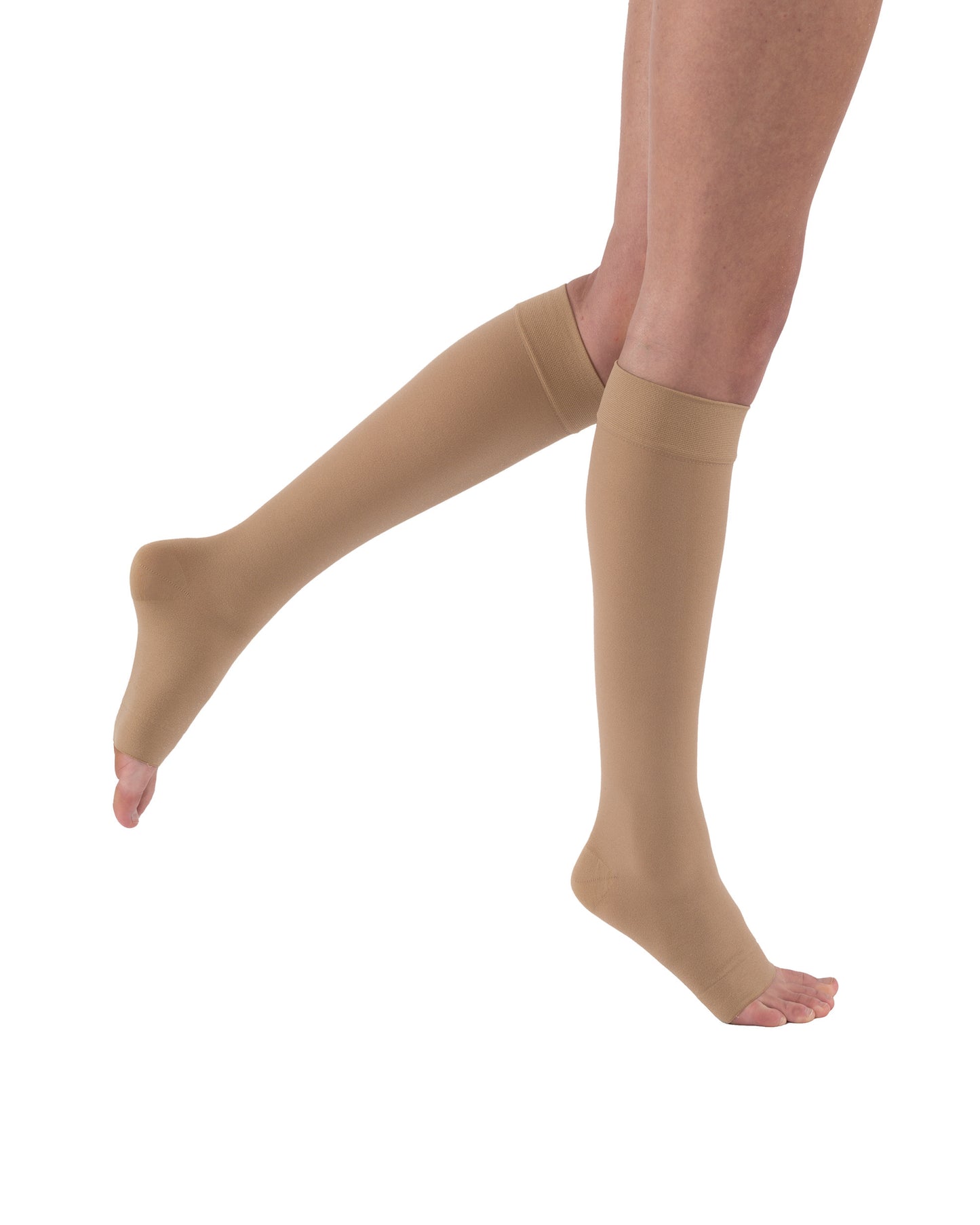 JOBST Relief Compression Stockings 15-20 mmHg Knee High Open Toe