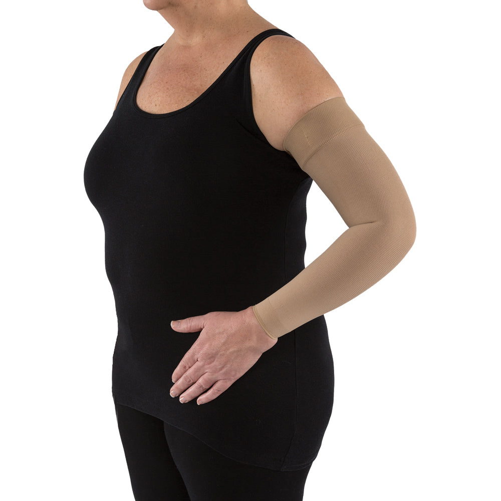JOBST Bella Strong Compression Sleeves 15-20 mmHg Armsleeve Silicone Dot Band