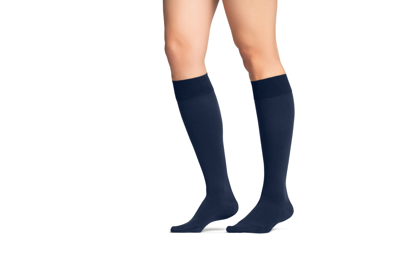 JOBST Maternity Opaque Compression Stockings 15-20 mmHg Knee High Closed Toe