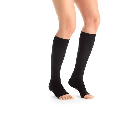 JOBST Maternity Opaque Compression Stockings 15-20 mmHg Knee High Open Toe