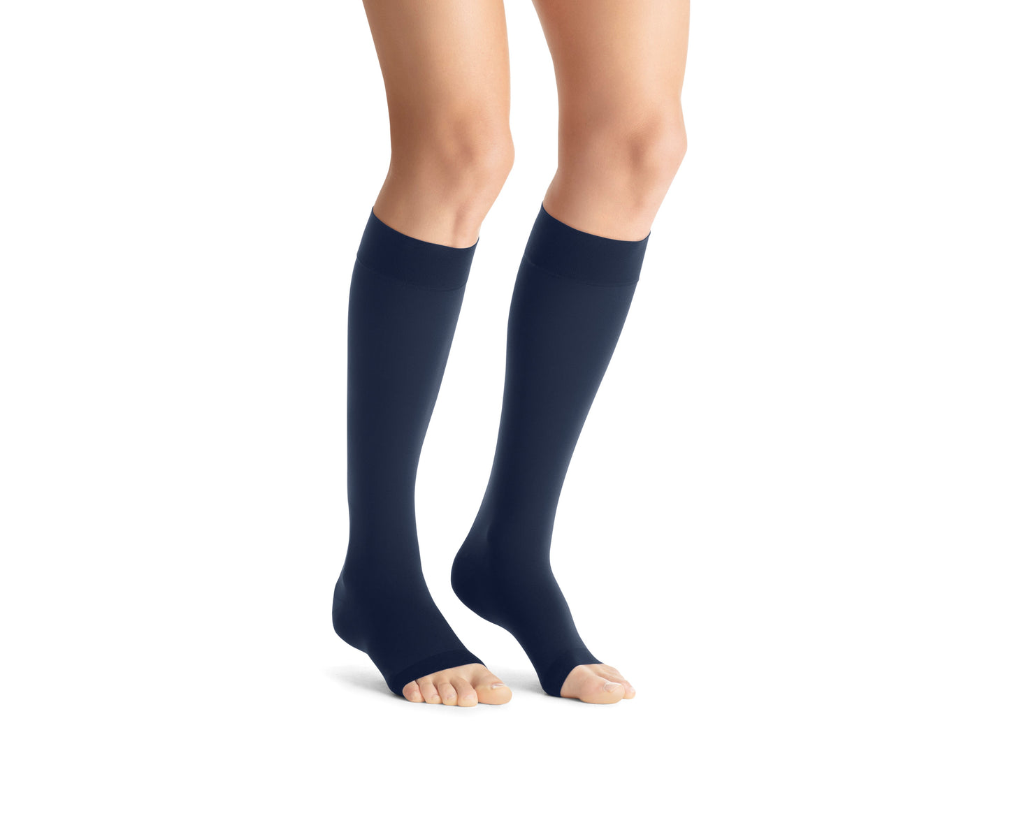 JOBST Maternity Opaque Compression Stockings 20-30 mmHg Knee High Open Toe