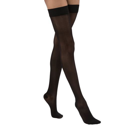 JOBST UltraSheer Compression Stockings 30-40 mmHg Thigh High Sensitive Band Closed Toe