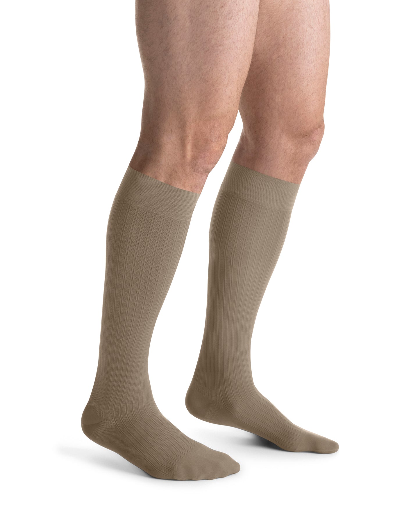 JOBST forMen Ambition Compression Socks 30-40 mmHg Knee High SoftFit Band Closed Toe