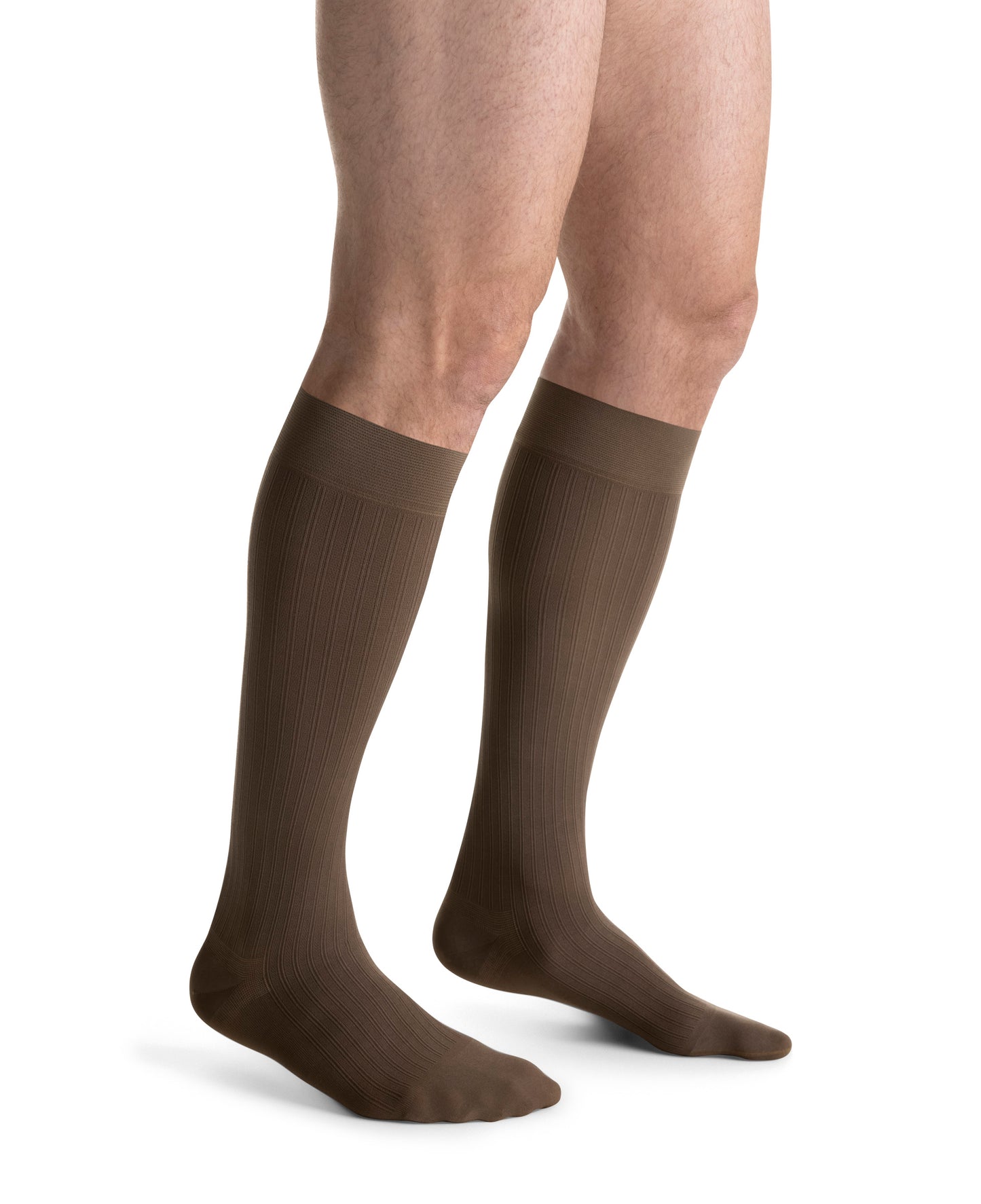 JOBST forMen Ambition Compression Socks 15-20 mmHg Knee High SoftFit Band Closed Toe