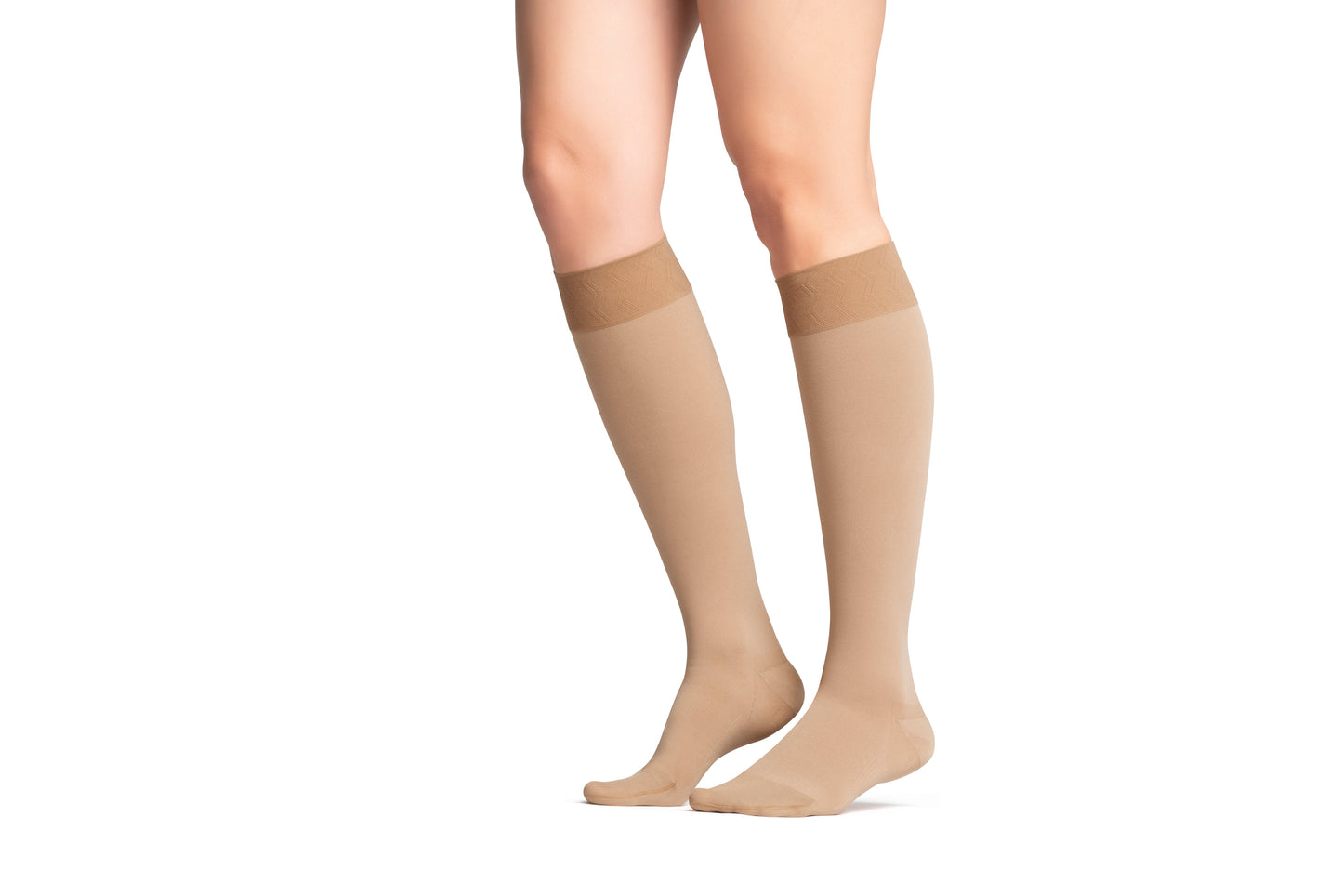 JOBST Maternity Opaque Compression Stockings 15-20 mmHg Knee High Closed Toe