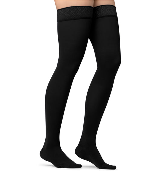JOBST Maternity Opaque Compression Stockings 20-30 mmHg Thigh High Closed Toe