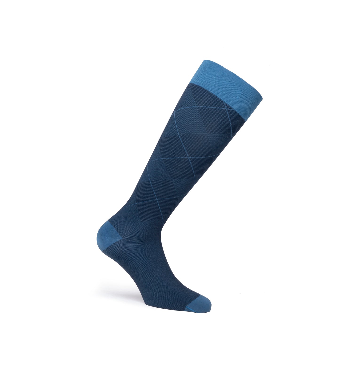 JOBST Casual Pattern Compression Socks 15-20 mmHg Knee High Closed Toe